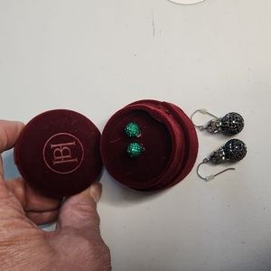 Hillberg & Berk Sparkle Earrings (2 pairs)